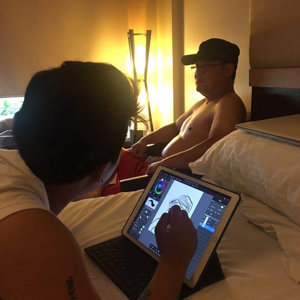 FB_IMG_1471482073503.jpg : 아니 아빠가 똑같이 그려 달라며 ㅡㅡ