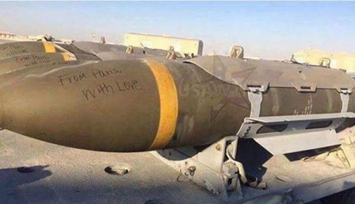 image.jpeg : IS 공습 앞둔 미 공군이 보내는 메세지. jpg