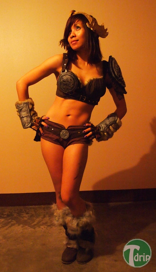 Nicole Nollie Spank Sexy Skyrim Dragonborn Dovahkiin Cosplay.jpg : 스카이림 코스프레.jpg