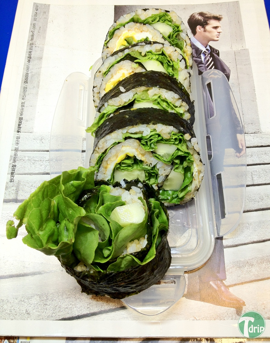 d0136392_4fae61fac52c8.jpg : 13,800원짜리 강남 김밥.jpg
