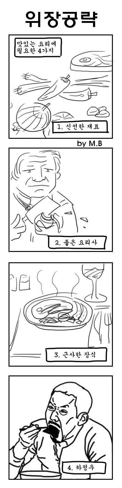 맛있는 음식에 필요한 4가지.jpg