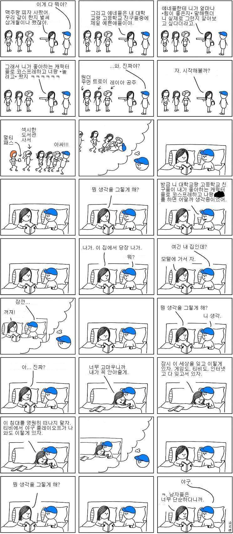 2b51c80c952c34091de5aa14861df400.jpg : 남자들이 단순하게 보이는이유.jpg