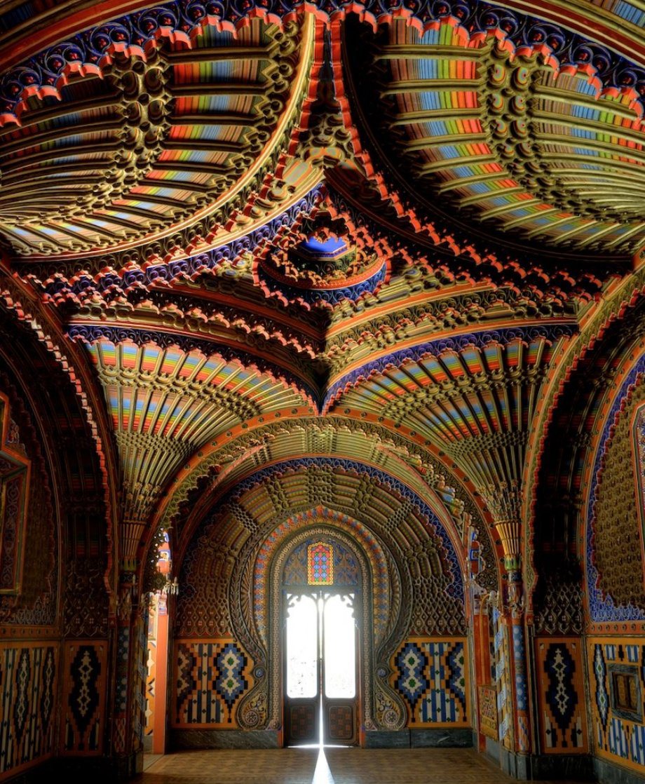 The peacock room in Castello di Sammezzano - 이탈리아 투스카니.jpg